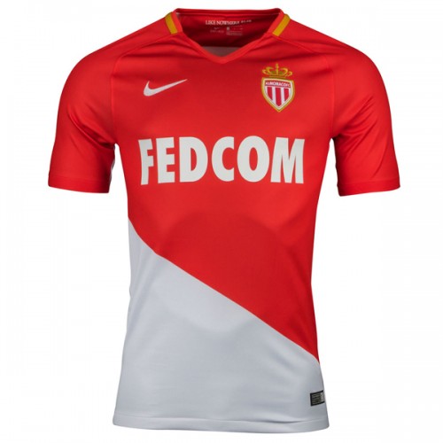 Monaco 2017/18 Home Soccer Jersey